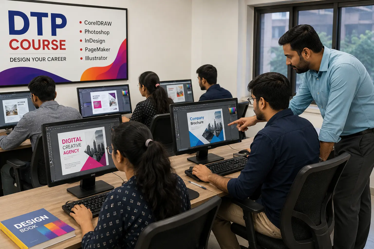 Desktop Publishing DTP Course in Laxmi Nagar Delhi