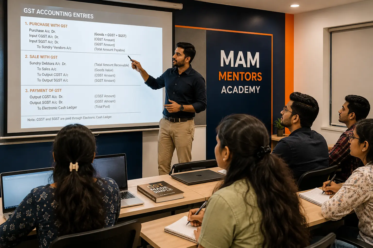 Tally Prime with GST Course in Laxmi Nagar Delhi at Mak Mentors Academy