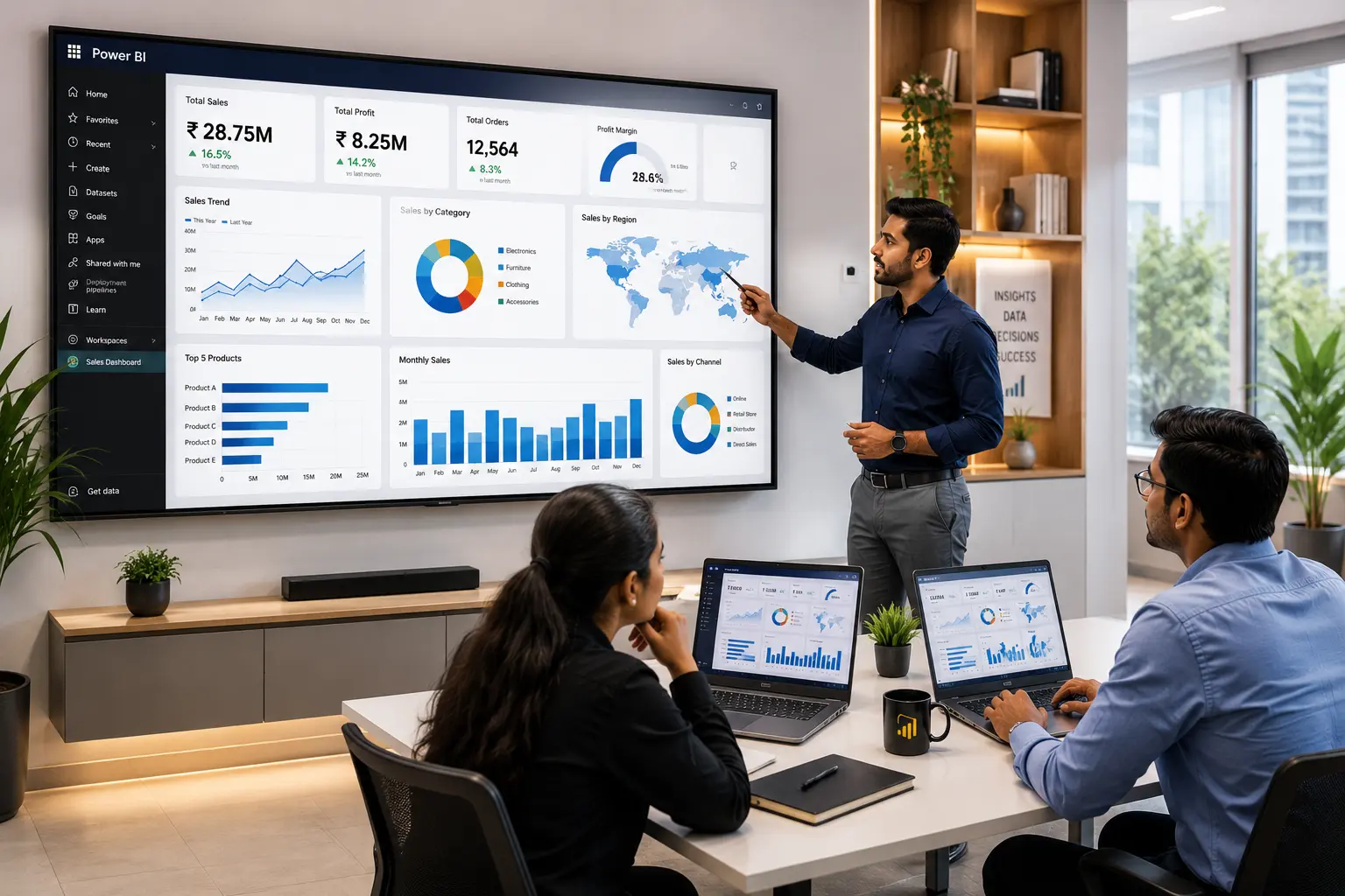 Power BI Course in Laxmi Nagar Delhi at Mak Mentors Academy